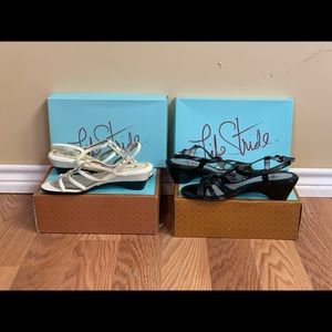 Life Stride brand sandals. Both size 10 in women.